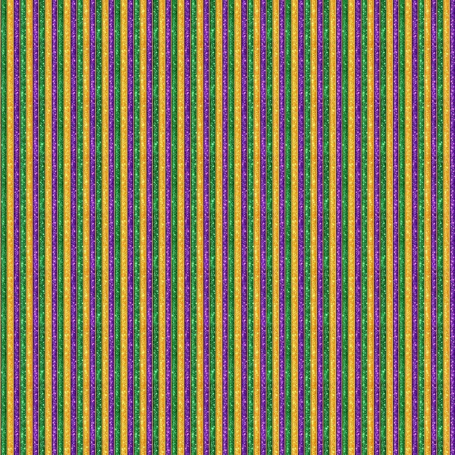 Glitter Stripe - MARDI GRAS || MARDI PARTY || Patrick Lose Studio