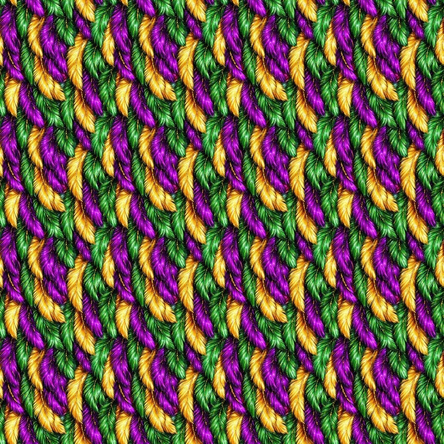 Gilded Feathers - MARDI GRAS || MARDI PARTY || Patrick Lose Studio
