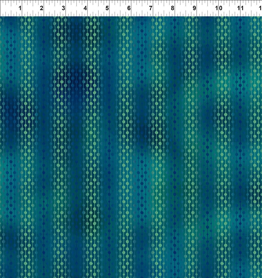 La Luna - Ombre Stripe || Teal || In the Beginning