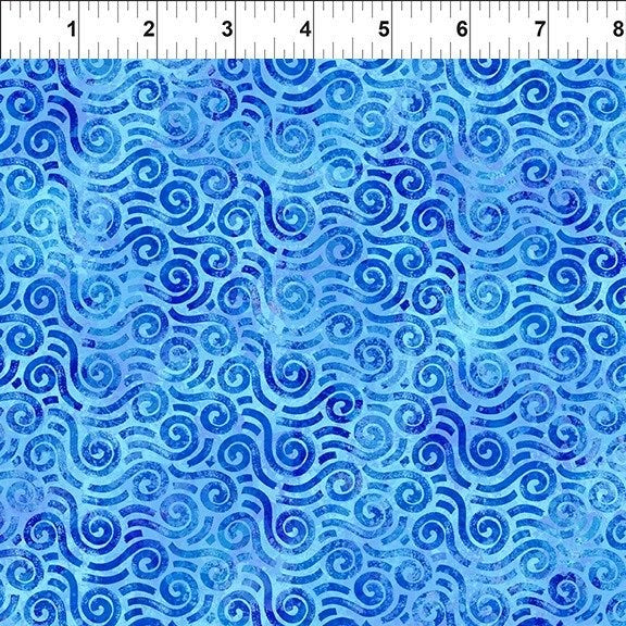 Urban Jungle II - Waves || Blue || In the Beginning