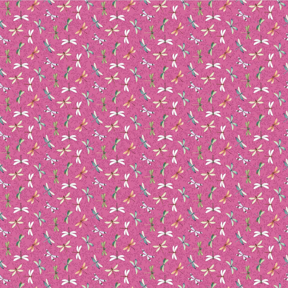 DRAGONLY TOSS - DARK PINK II WATER LILIES