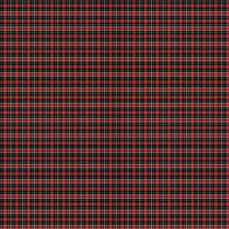 PLAID - BLACK/RED || WINTER SONG || Northcott Studio
