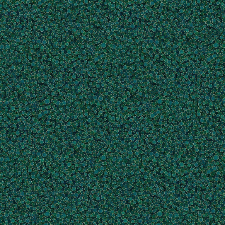 MULTI DOT - PEACOCK || SHIMMER BASICS || Northcott Basic