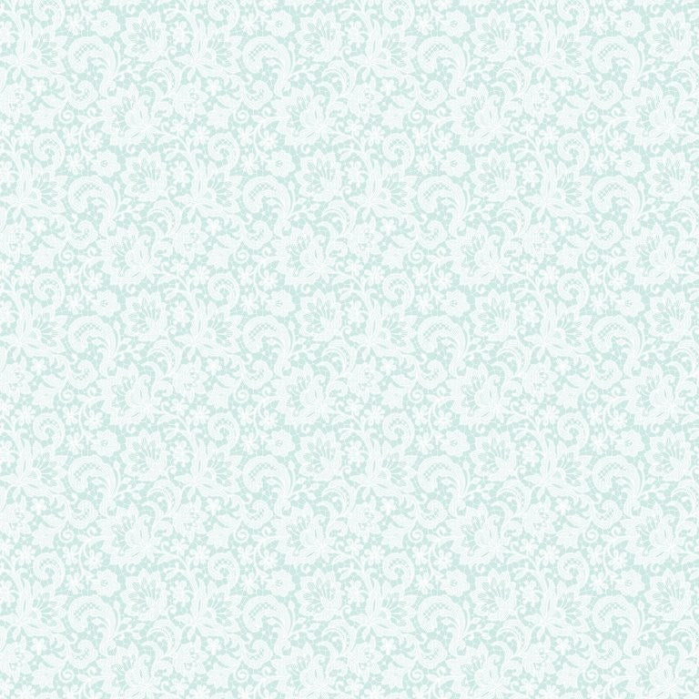LACE - SEAFOAM || WHITE WEDDING || Northcott Studio