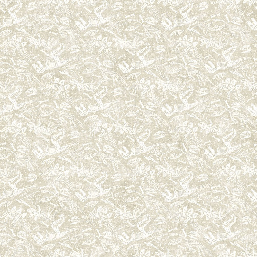 DINO BONES - CREAM || DINO ROAR || Northcott Studio