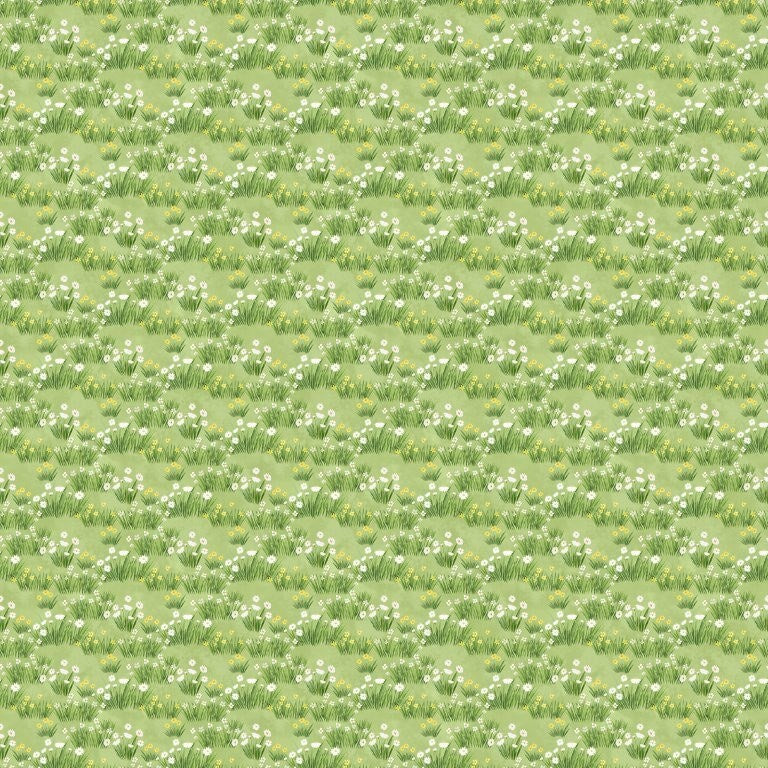 MEADOW - LT GREEN MULTI || COUNTING SHEEP || Northcott Studio
