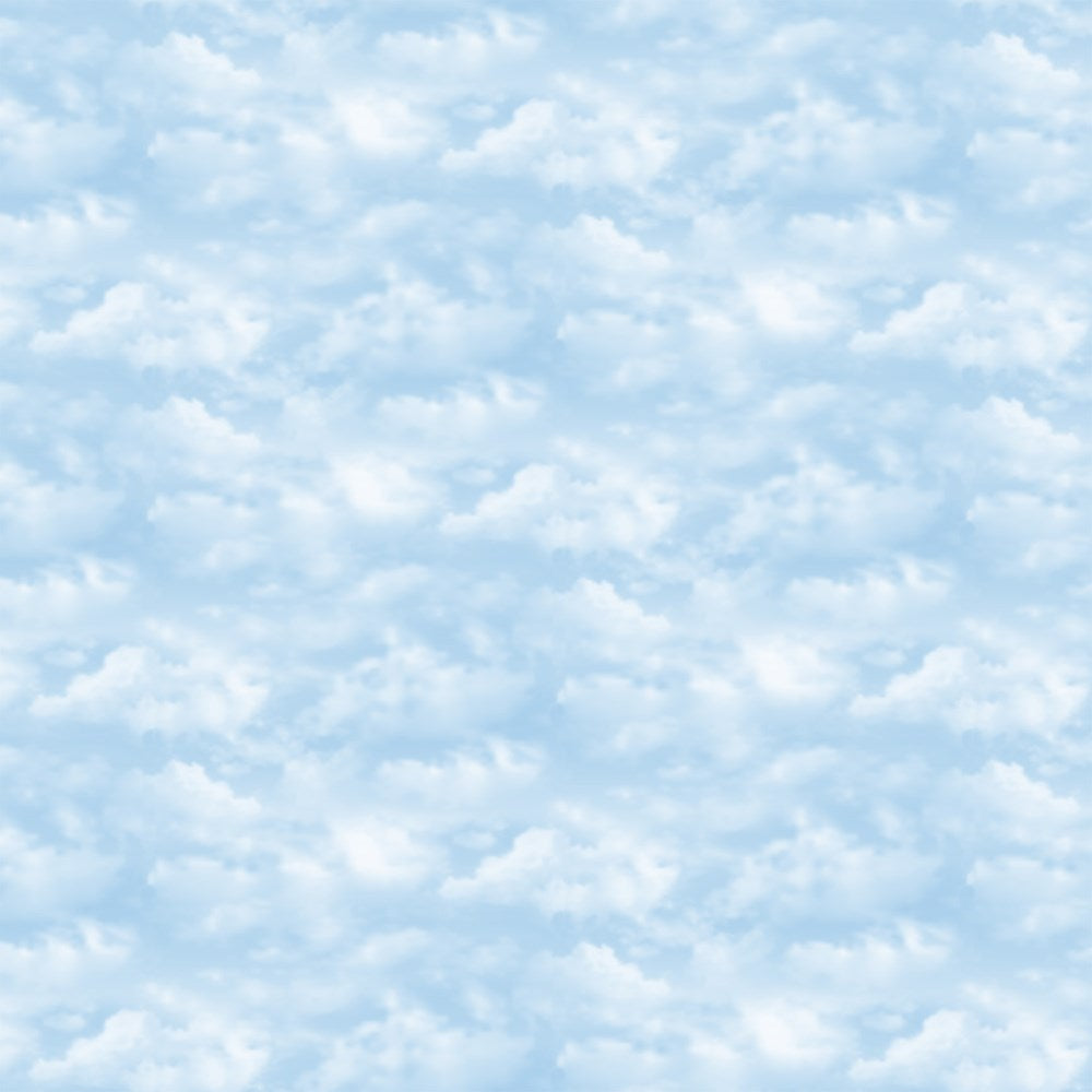CLOUDS - BLUE MULTI || COUNTING SHEEP || Northcott Studio