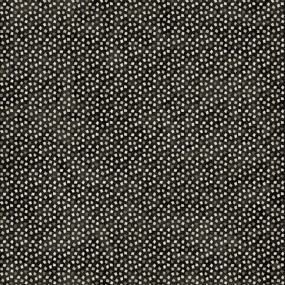 Tossed Quadri - BLACK MULTI || MODERN VIBE || Northcott Studio