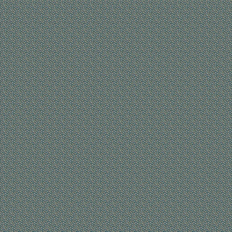 Mini Floral - TEAL MULTI || MANOIR - ANTIQUES ROAD SHOW || Northcott Studio