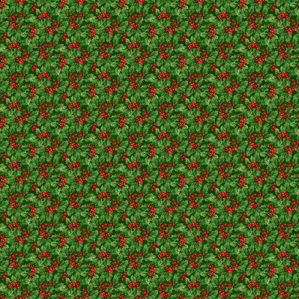 Holly - PINE MULTI || DECK THE HALLS || Northcott Studio