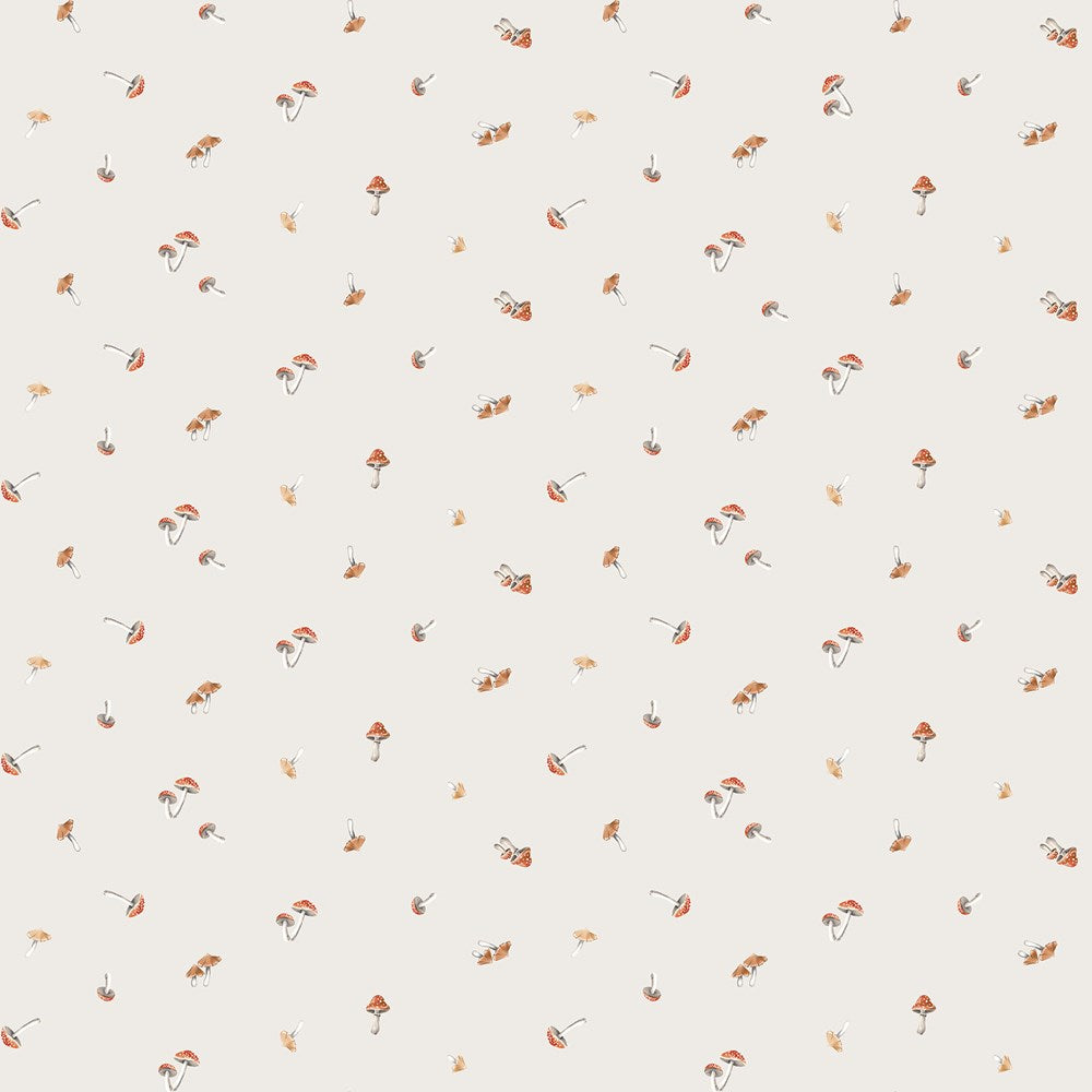 MUSHROOM TOSS - LT GRAY MULTI || TANGLEWOOD || Northcott Studio