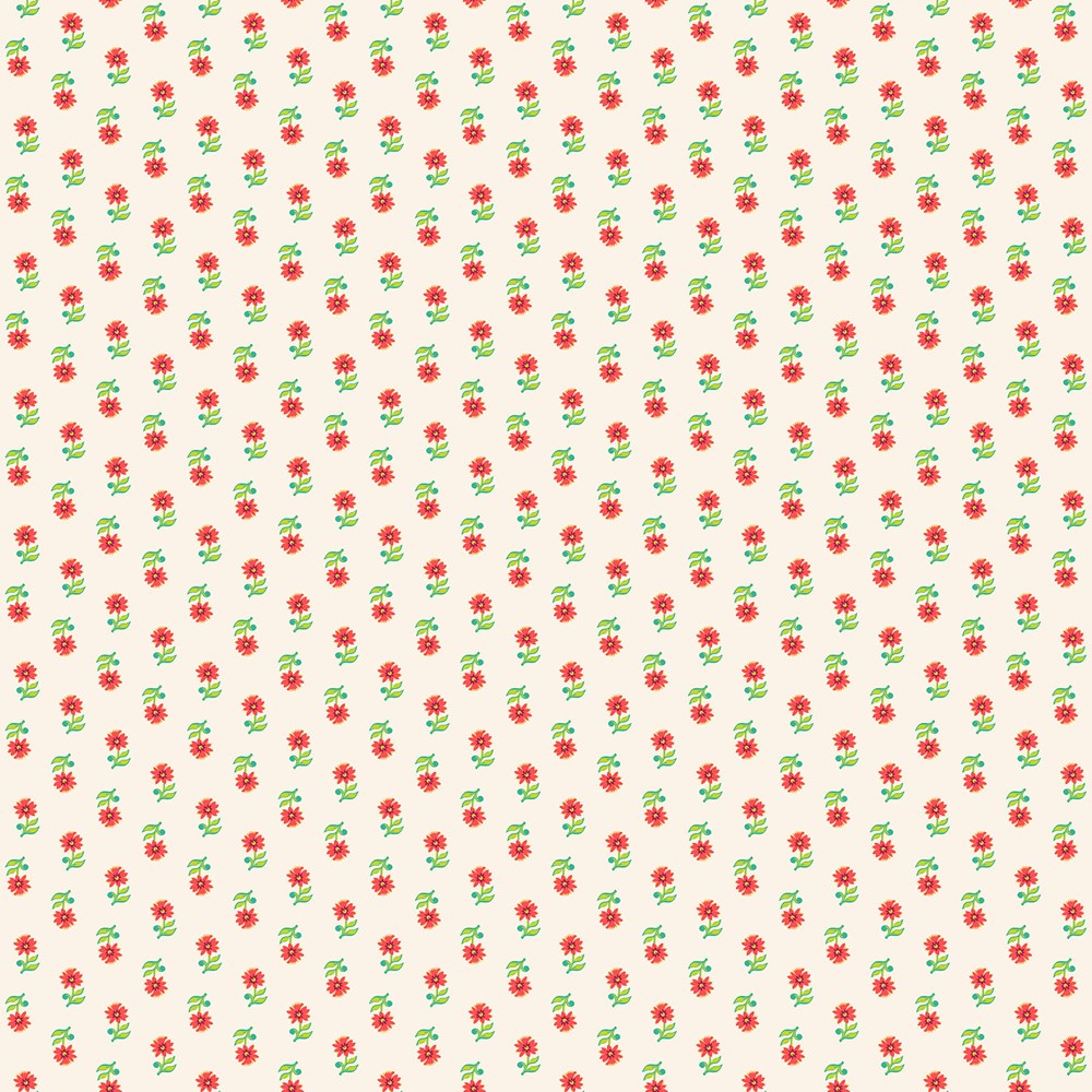 Floral Toss - CREAM MULTI || COTTAGE CHARM || Northcott Studio
