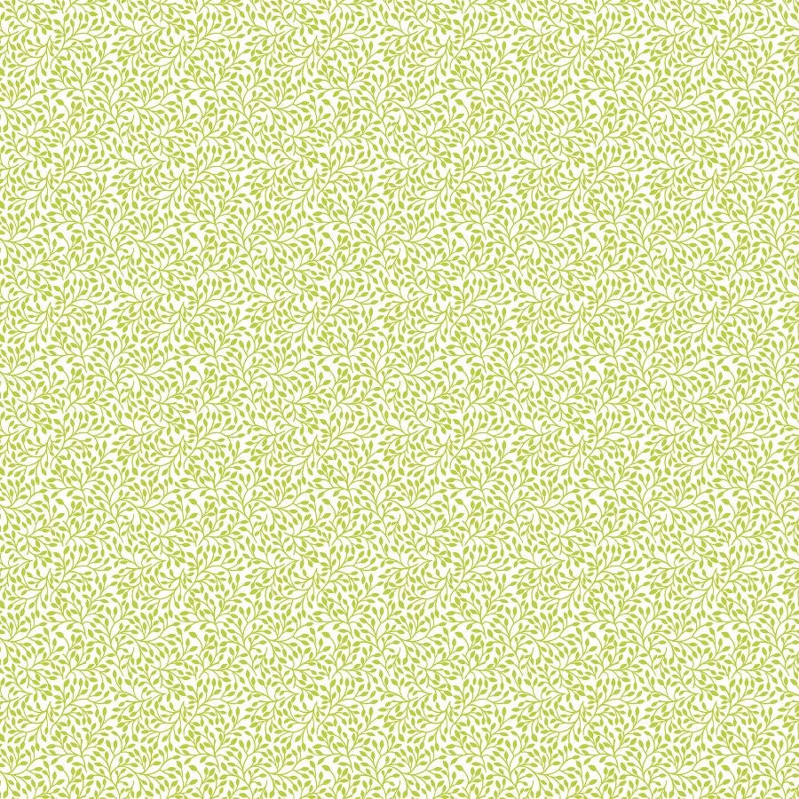 Leaf Blender - WHITE/GREEN || COTTAGE CHARM || Northcott Studio