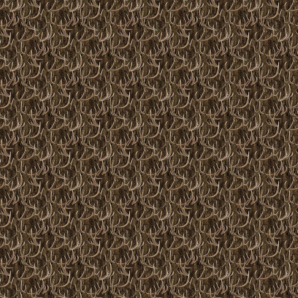 Antlers - BROWN MULTI || HIGHLAND RIDGE || Northcott Studio