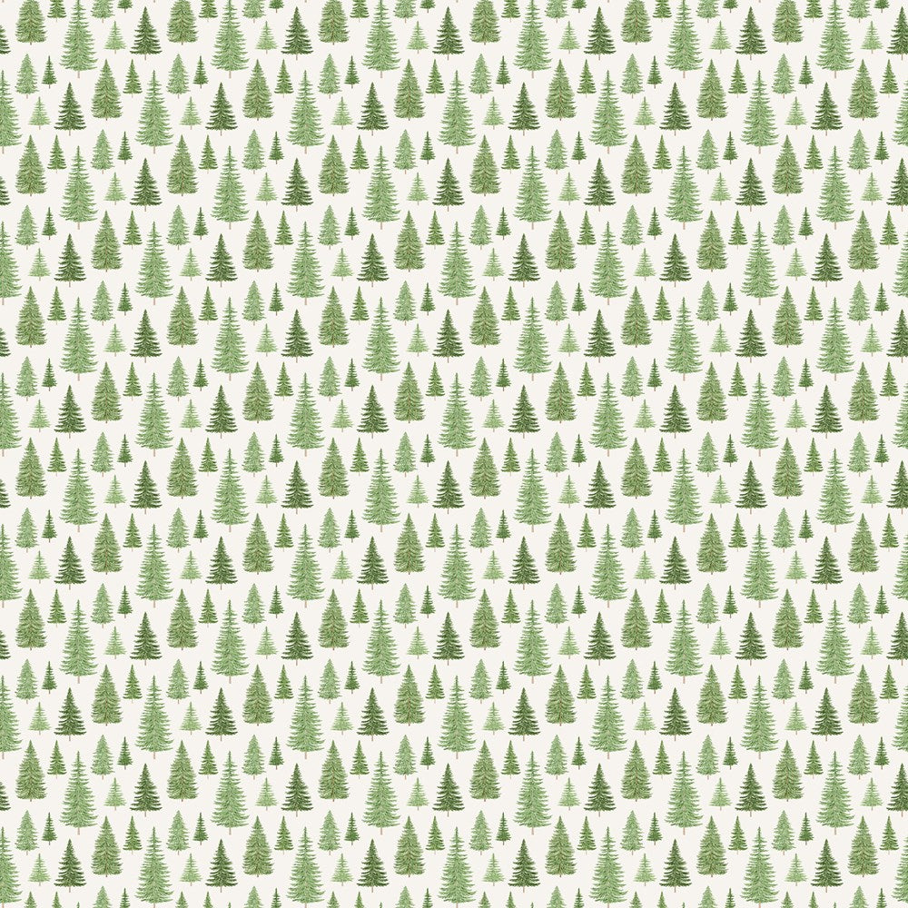 Trees - CREAM MULTI || HAPPY CAMPER || Northcott Studio