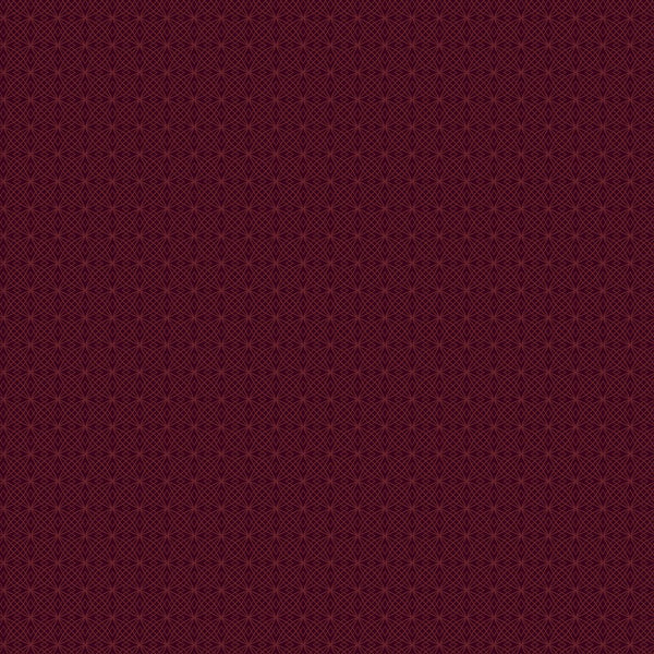 Tonal Grid - MAROON || BOTANICA || Northcott Studio - Fabco Limited