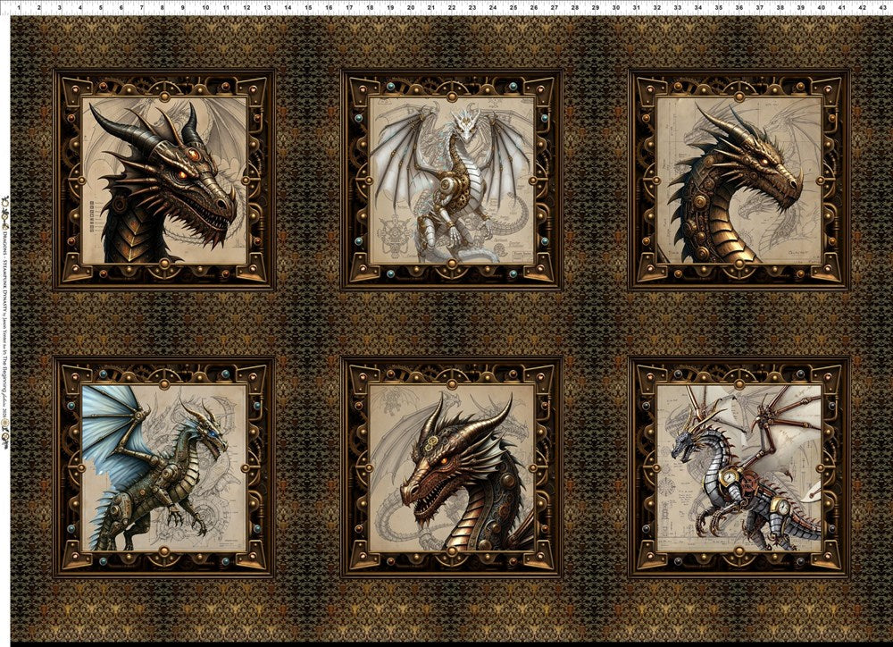 Dragons - Steampunk Dynasty - Small Panel || Multi || In the Beginning