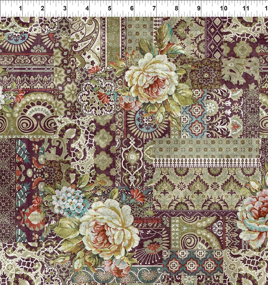 Carpet Bag Romance - Carpet || Red || In the Beginning