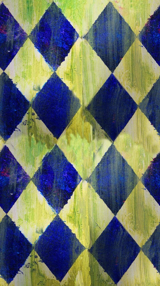 Harlequin - MIDNIGHT BLUE || LILY POND || Frond Design Studio