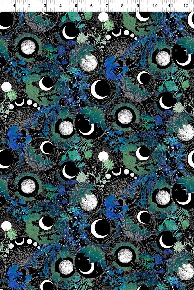 La Luna - Moon Collage || Blue/Silver || In the Beginning