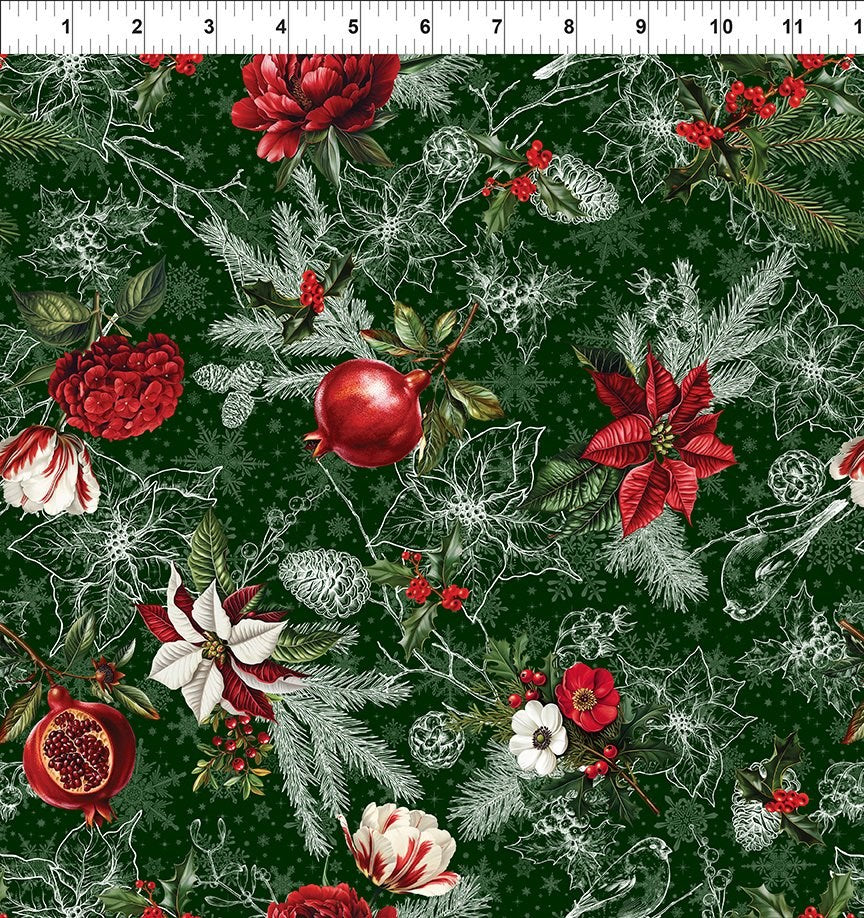 Winter Enchantment - Toile || Green || In the Beginning