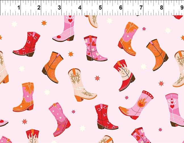 Go Cowgirl - Boots || Pink || In the Beginning