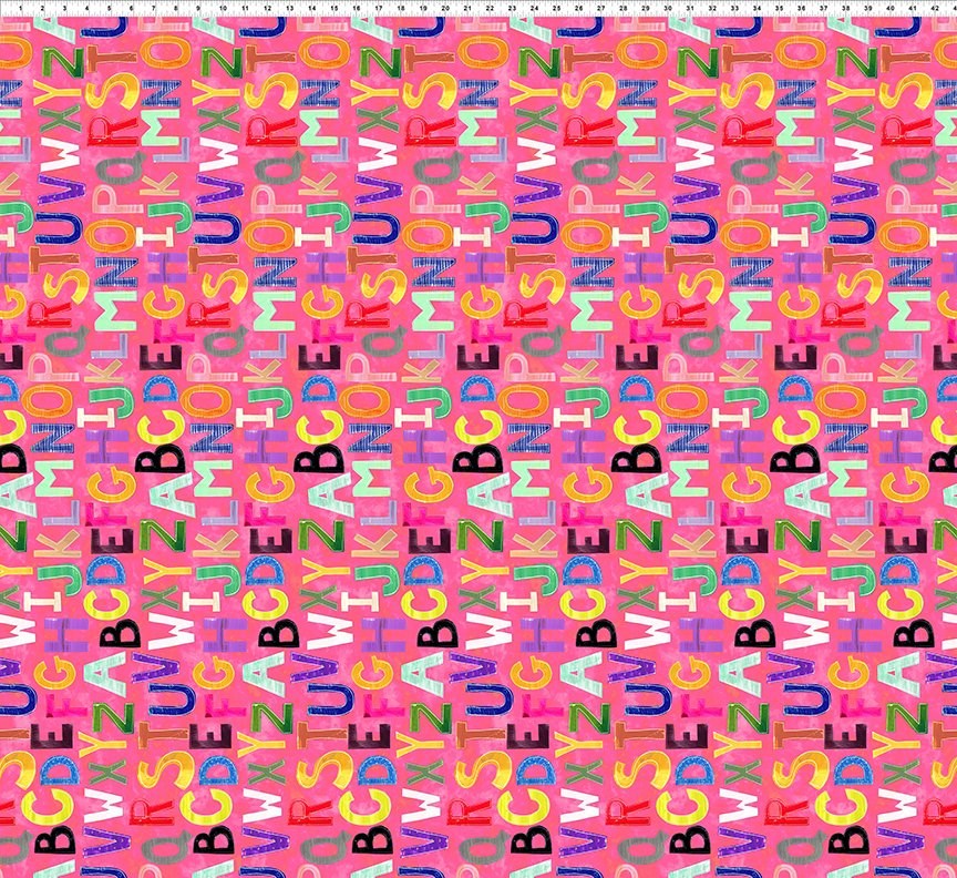Alphabet - Pink ll ABCs of Colour
