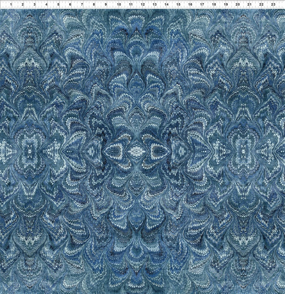 Carpet Bag Romance - Marble || Blue || In the Beginning