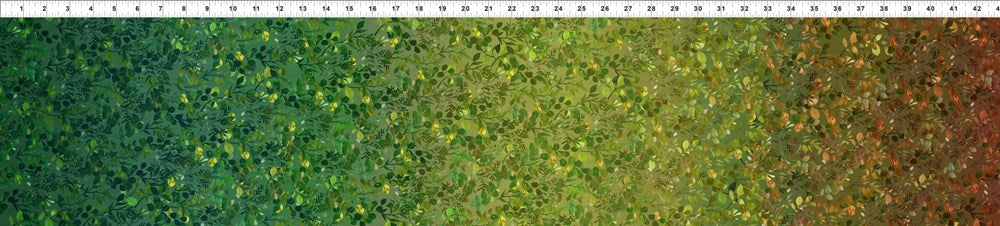 Glorious Garden - Leaf Ombre || Green || In the Beginning