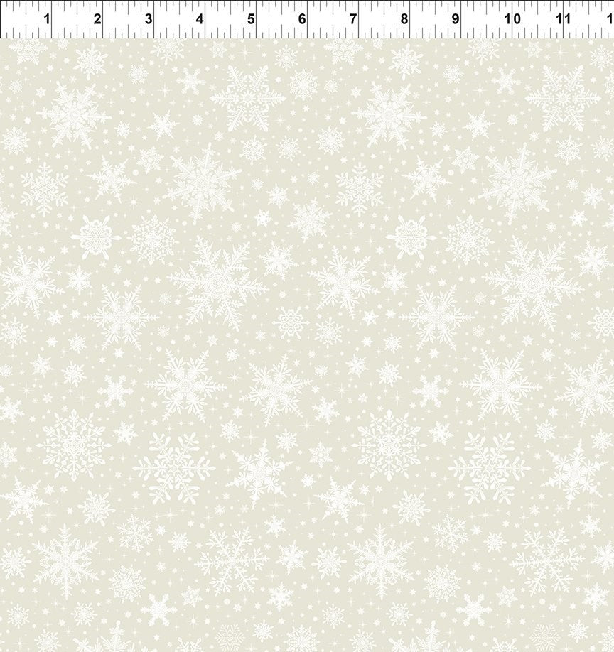 Winter Enchantment - Snowflakes || Cream || In the Beginning