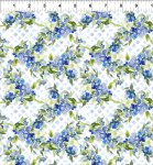 6VIC 1  Victoria - Flowers - Blue