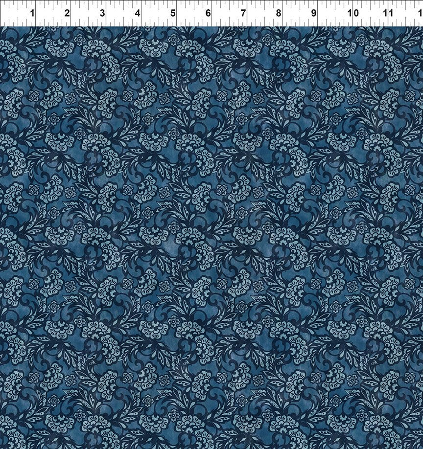 Carpet Bag Romance - Tonal || Blue || In the Beginning
