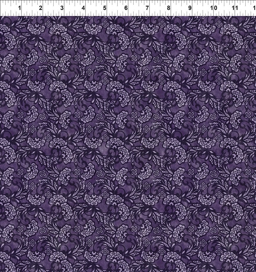 Carpet Bag Romance - Tonal || Purple || In the Beginning