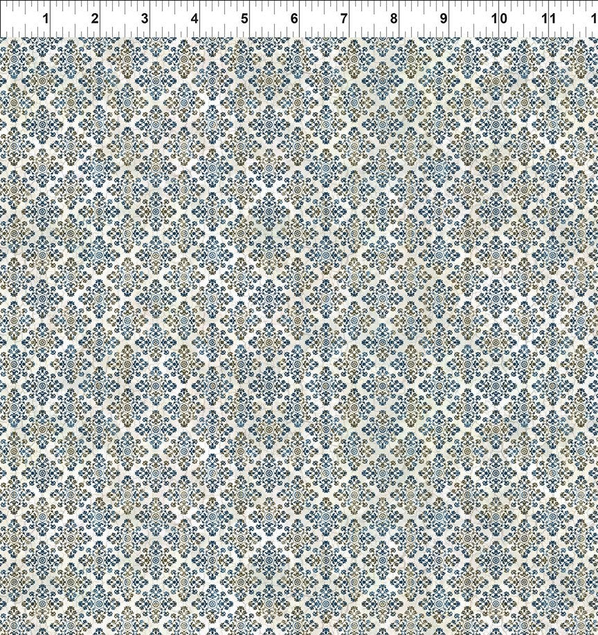 Carpet Bag Romance - Medallion || Blue || In the Beginning