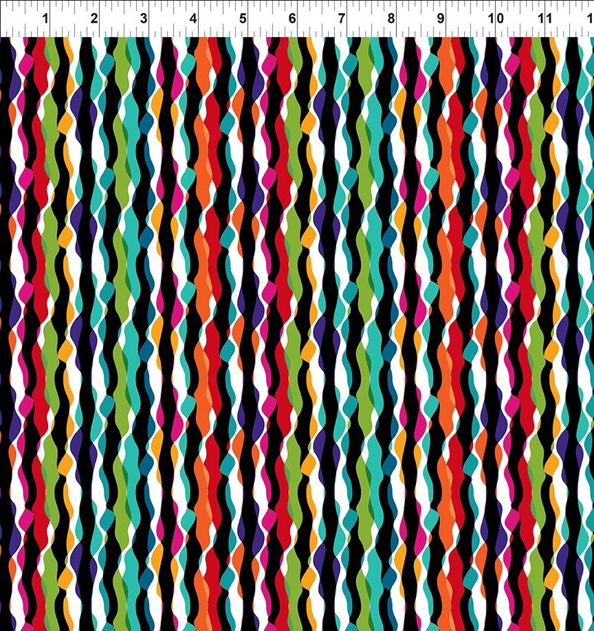 Flock Together - Wavy Stripe || Multi || In the Beginning