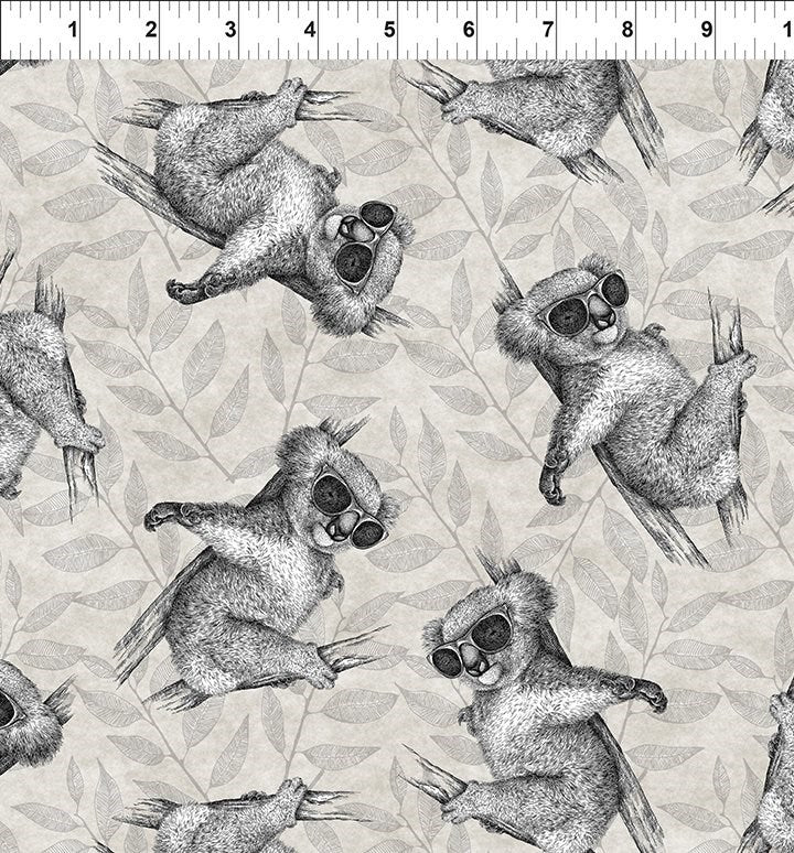 Sketchbook Prints - Cool Koalas || Taupe || In the Beginning