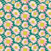 SUNSHINE DAISIES - EMERALD || DAISY CRUSH || FIGO Studio