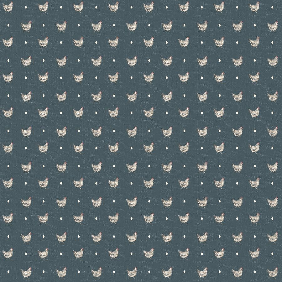 HENS - BLUE || COUNTRY COMFORTS || FIGO Studio