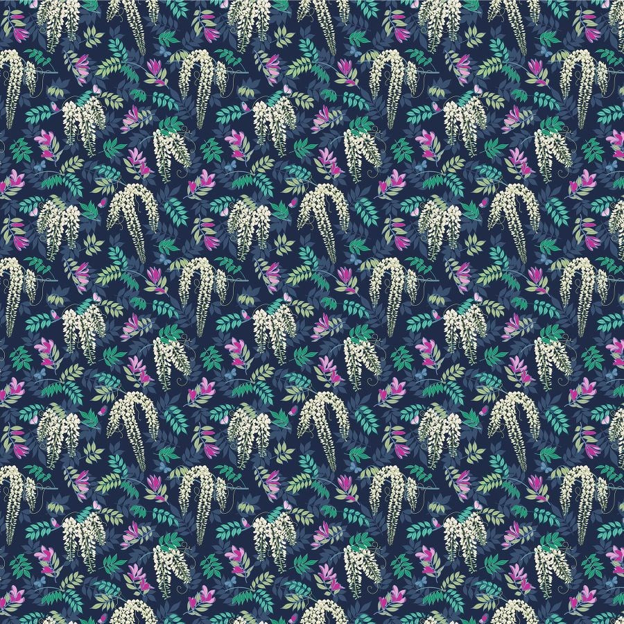 WISTERIA - NAVY || DELIGHT || FIGO Studio