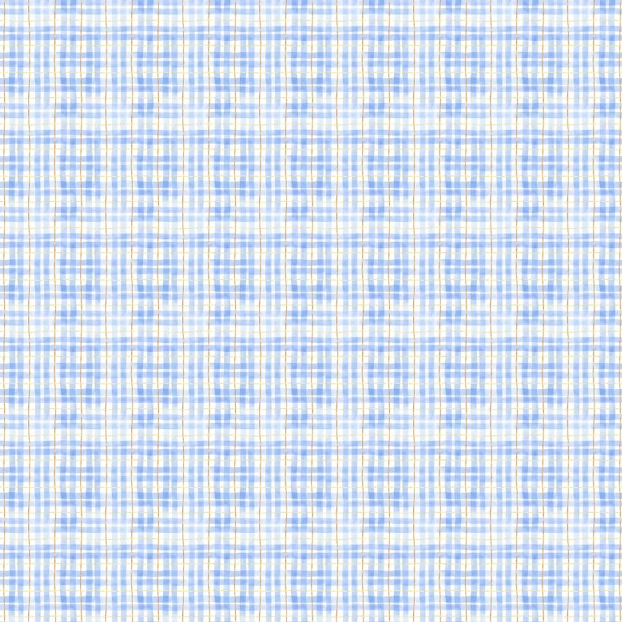 PLAID - BLUE || SUN PATCH || FIGO Studio