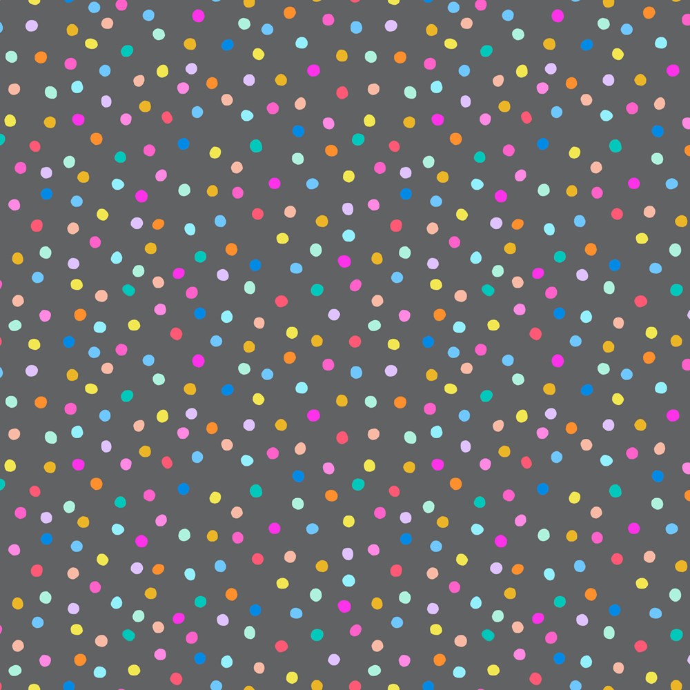 POMPOMS - GRAY MULTI || DEWFALL || FIGO Basics