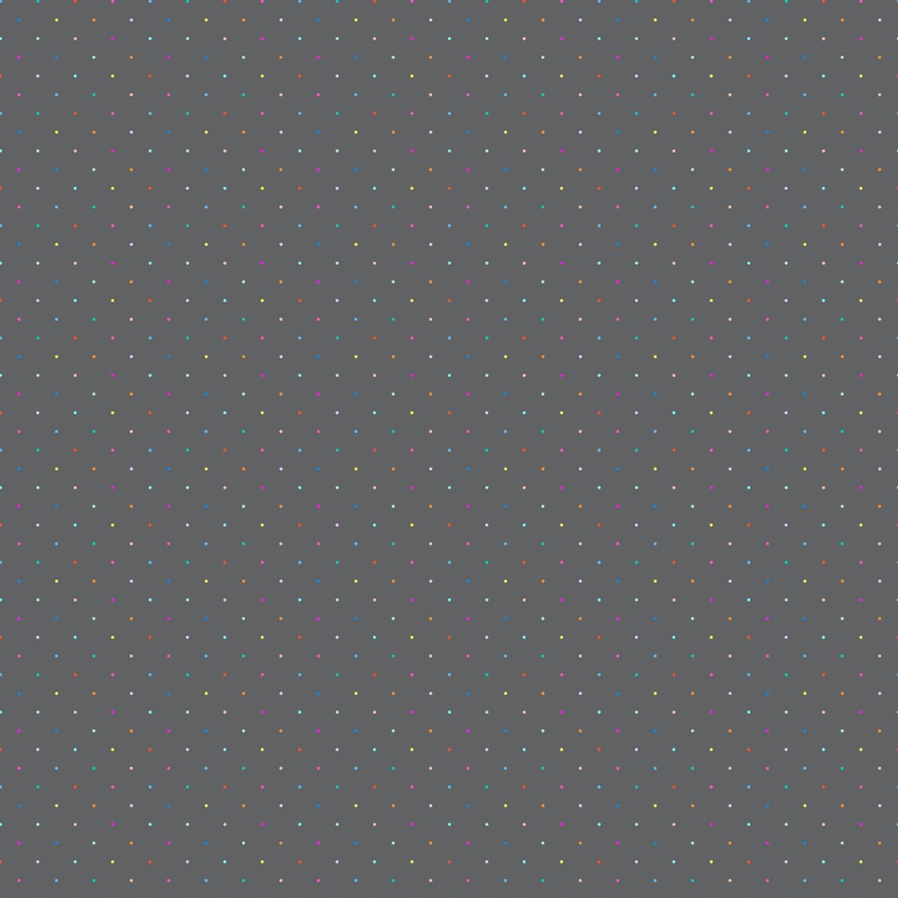 DITSY DOTS - GRAY MULTI || DEWFALL || FIGO Basics