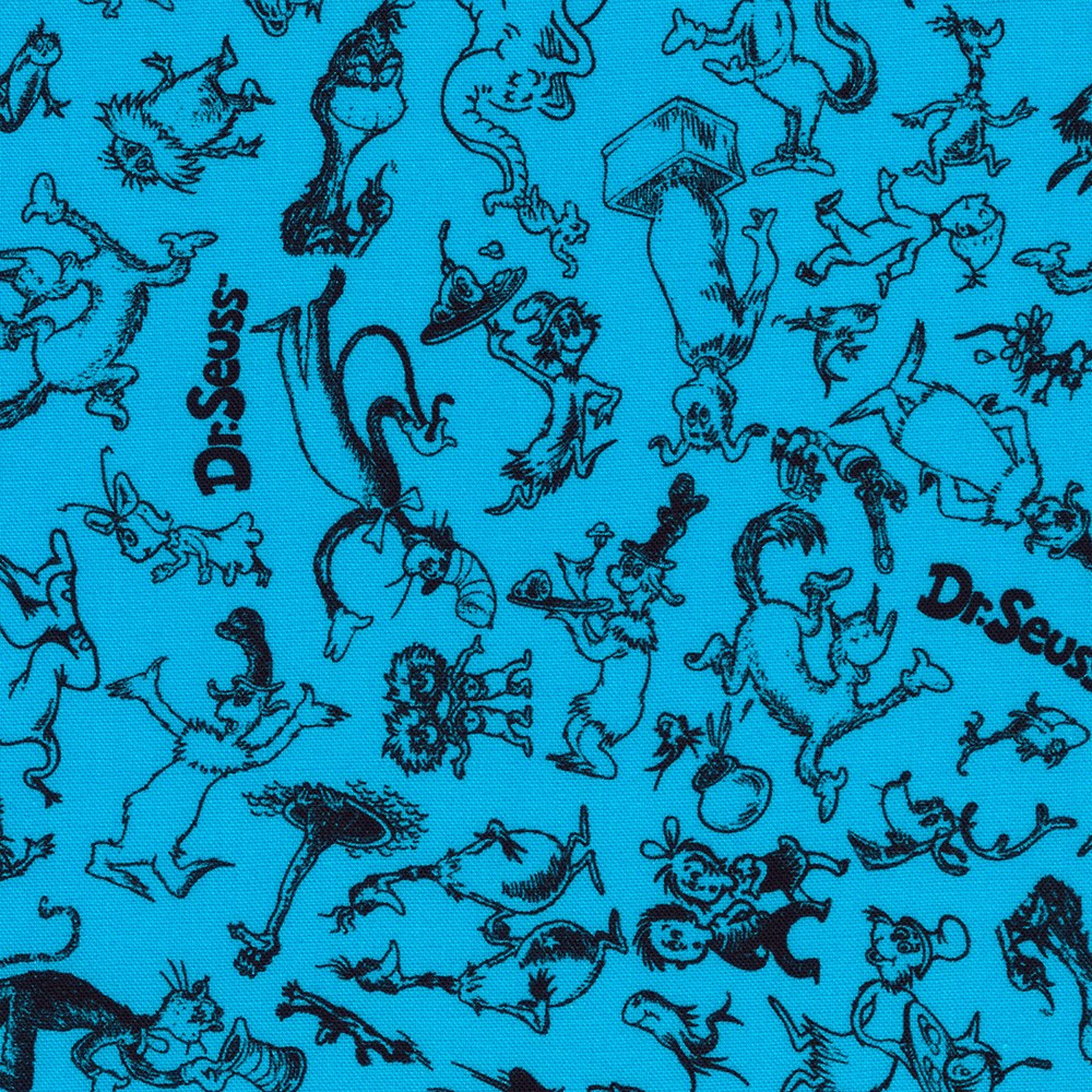 ADED-22858-4 || BLUE || CELEBRATE SEUSS! || Robert Kaufman