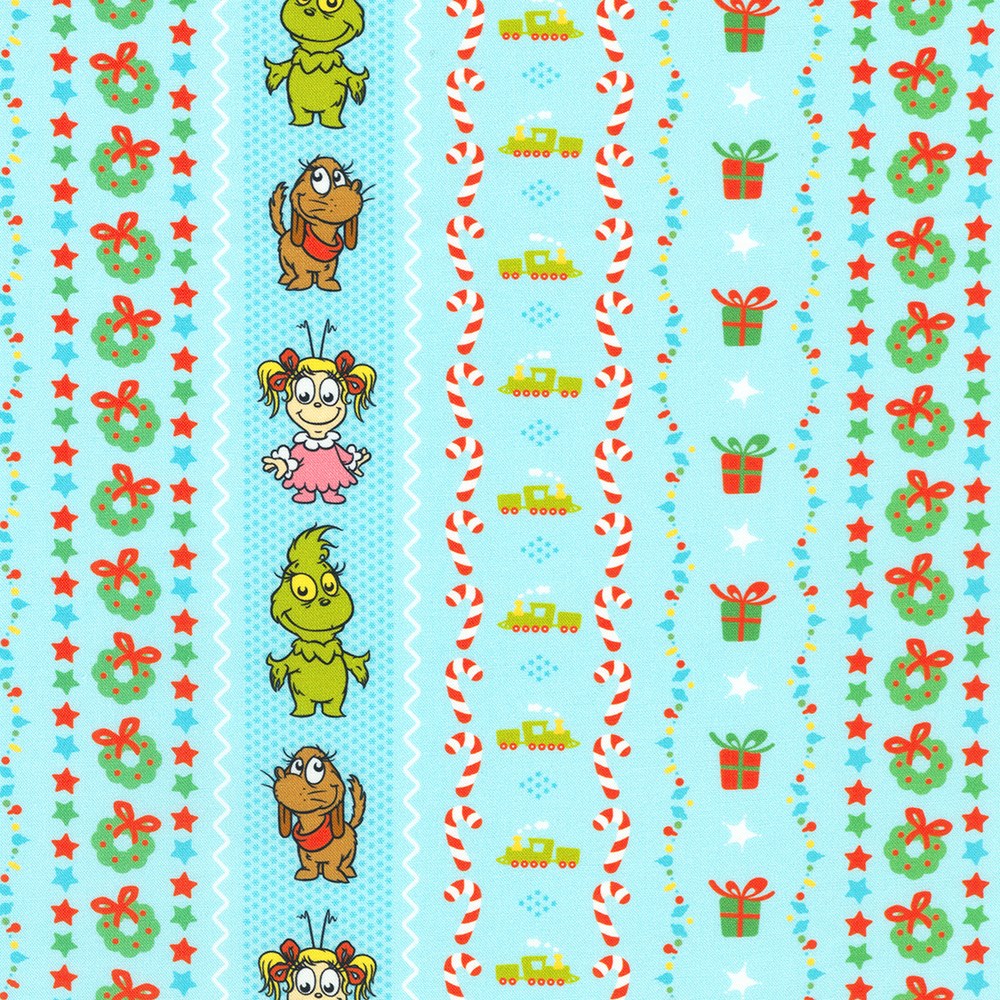 ADED-23873-4 || BLUE || LITTLE GRINCH || Robert Kaufman