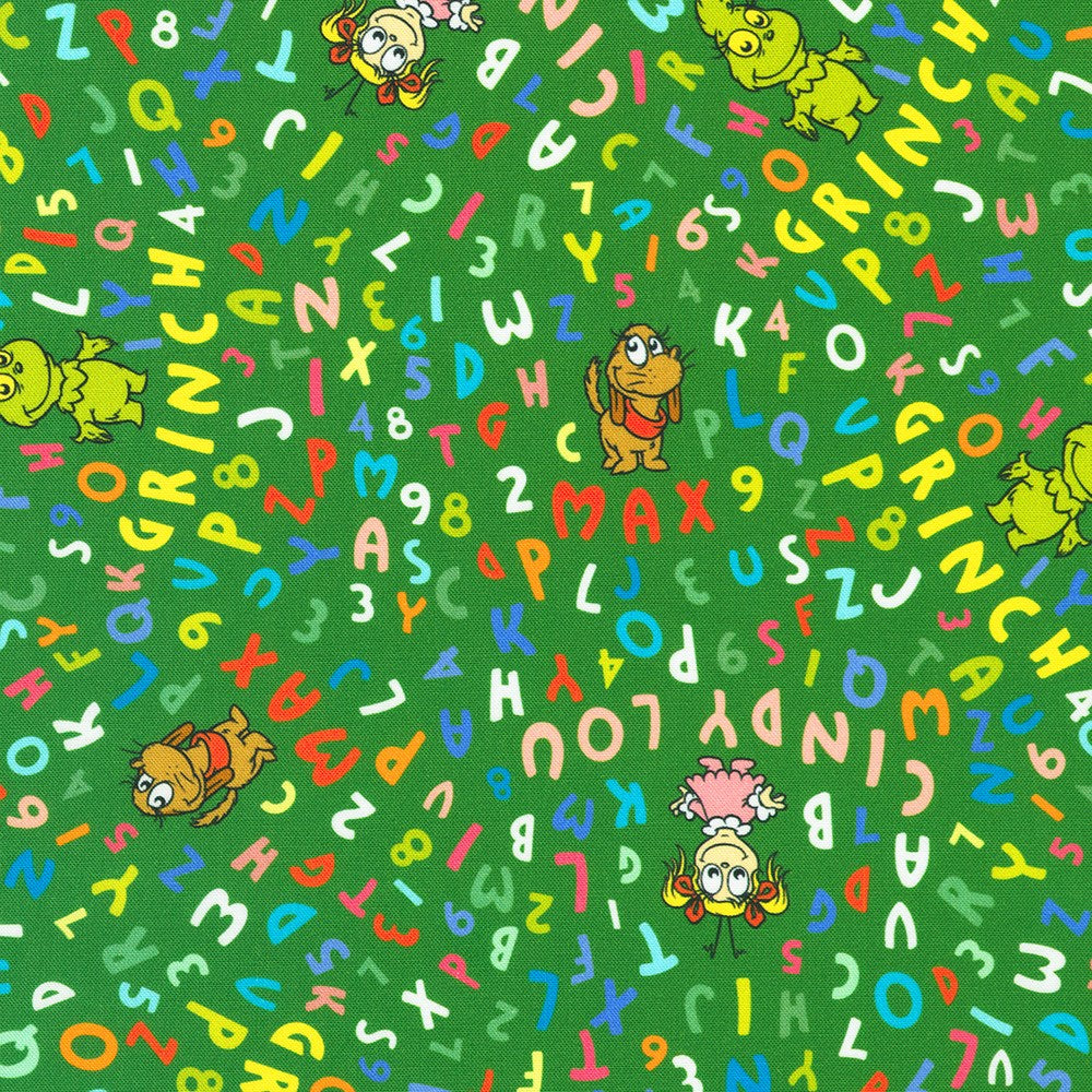 ADED-23874-7 || GREEN || LITTLE GRINCH || Robert Kaufman