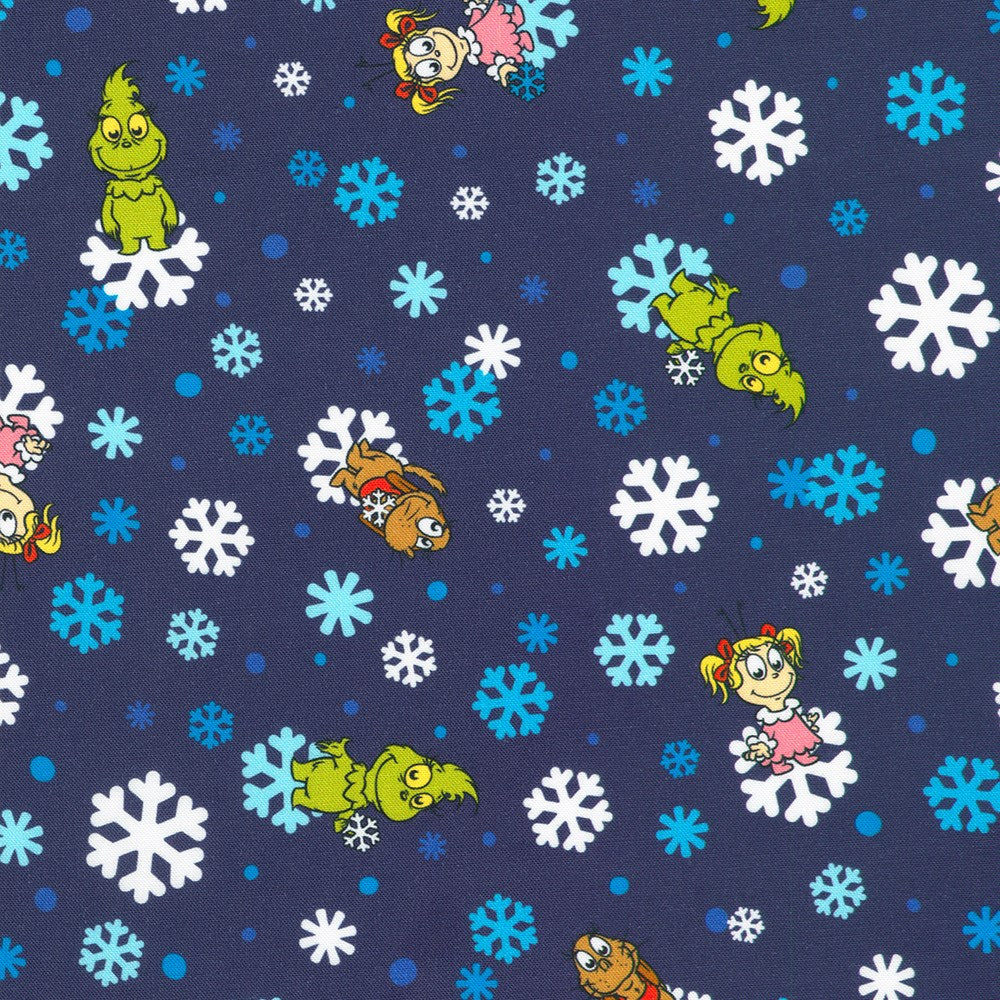 ADED-23875-4 || BLUE || LITTLE GRINCH || Robert Kaufman
