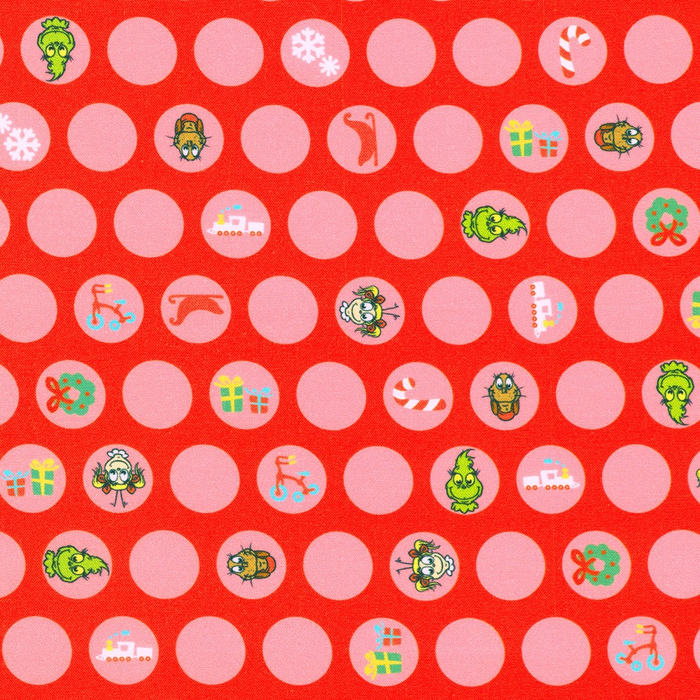 ADED-23876-3 || RED || LITTLE GRINCH || Robert Kaufman