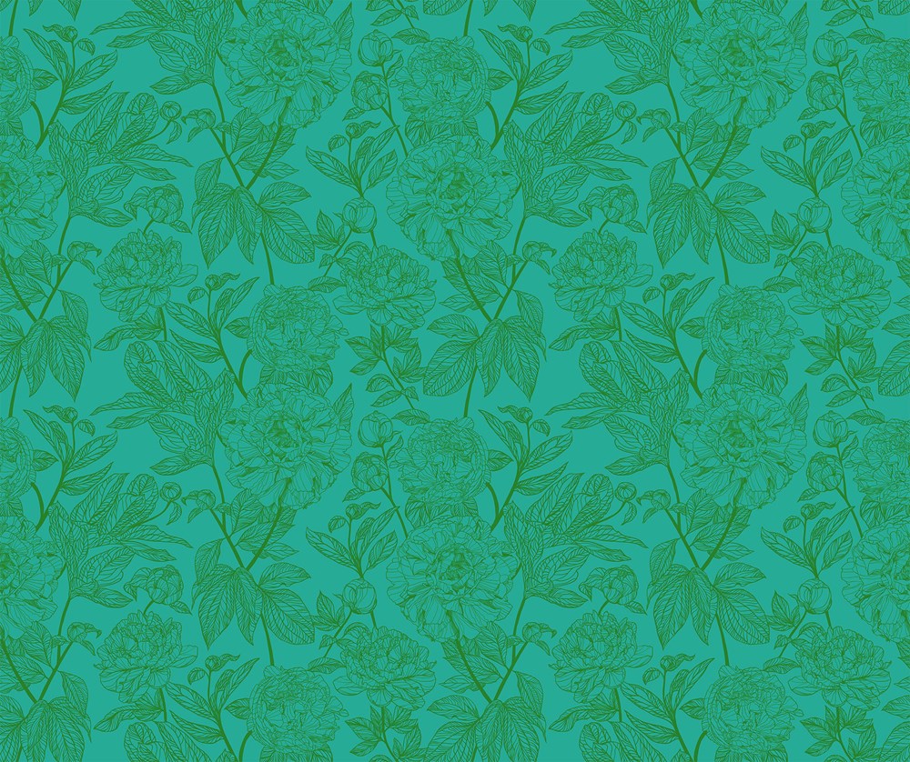 PEONY - JADE || INDELIBLE || Anna Maria Textiles Basics