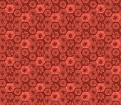 BUSY - CORAL || INDELIBLE INK || Anna Maria Textiles Basics