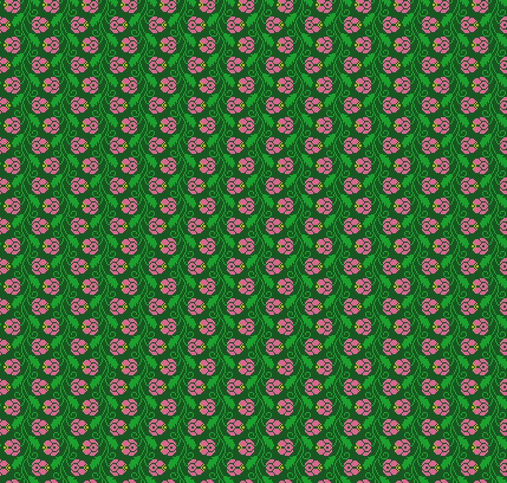 CURLED VINE - DARLING || HEIRESS || Anna Maria Textiles Basics